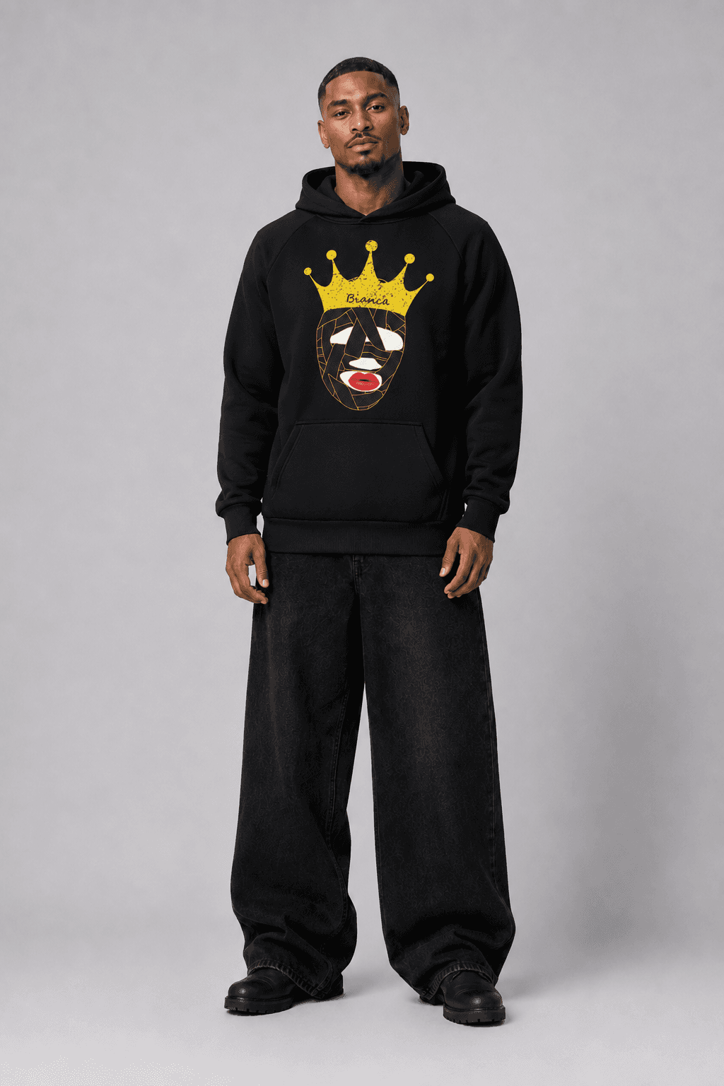 Crown Super Heavyweight Hoodie worn by Kairo