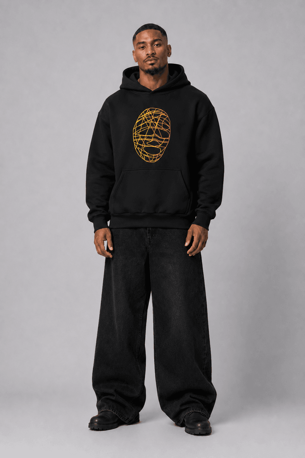 Skeleton Super Heavyweight Hoodie worn by Kairo